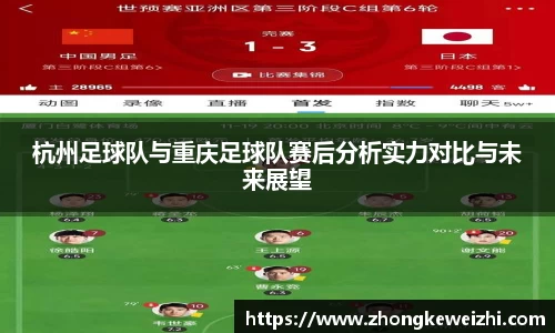 杭州足球队与重庆足球队赛后分析实力对比与未来展望